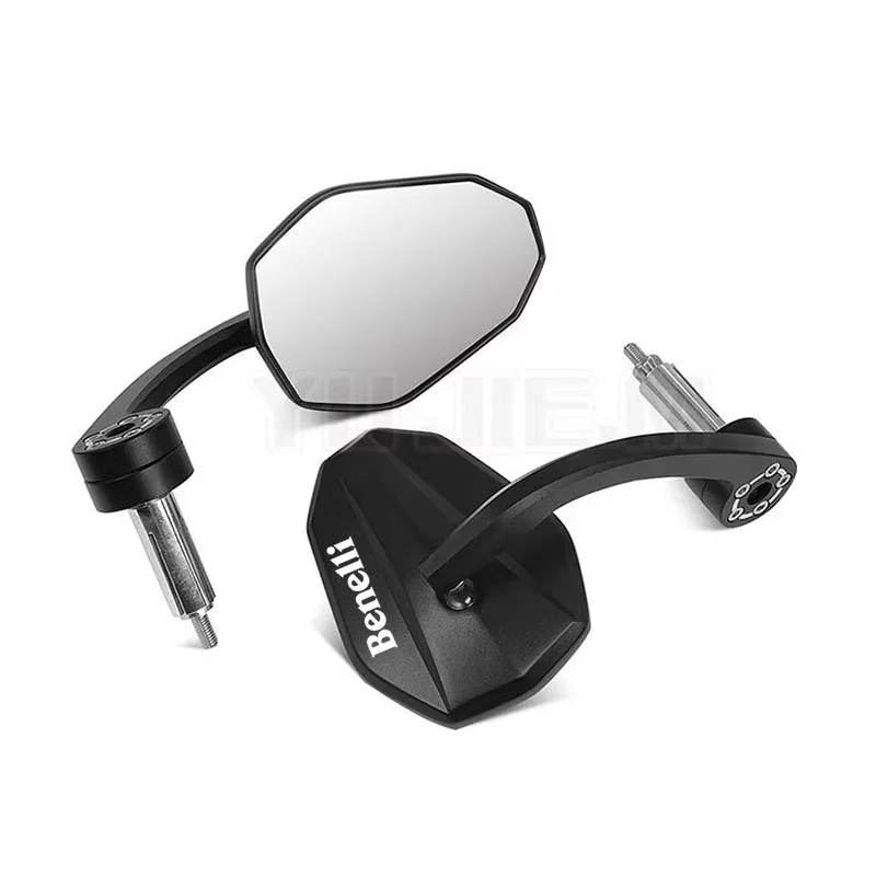 바 엔드 미러 7/8인치 22mm 핸들바 백미러 ? 베넬리 502C 752S 902S BN600 TNT 125 300 600 899 레온시온 TRK TRK502X 용