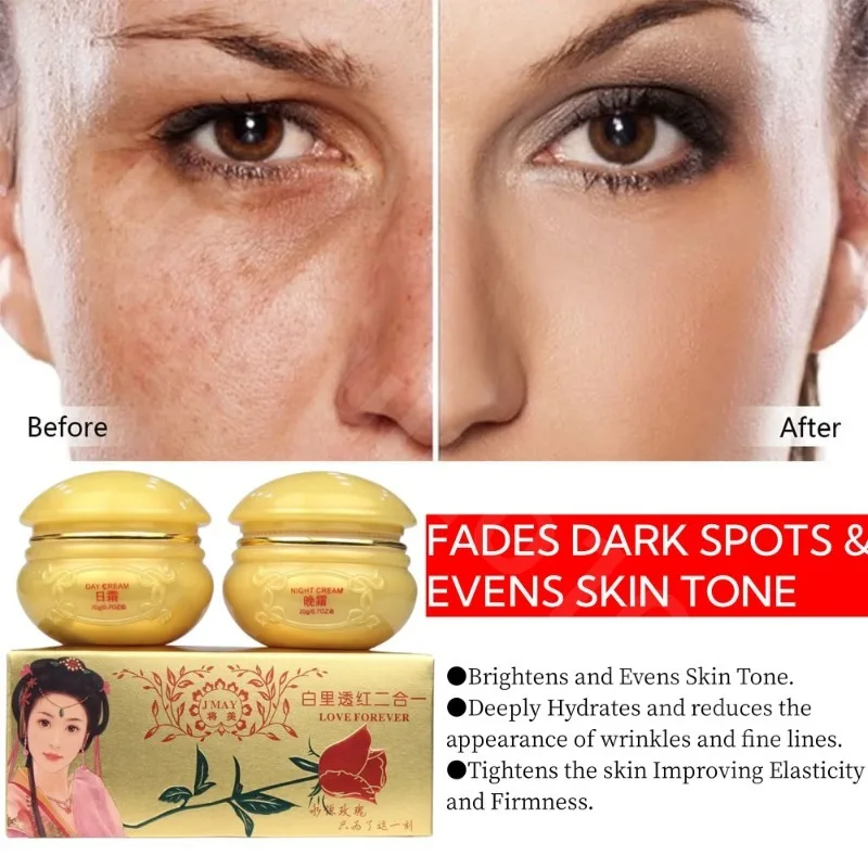 Skin Care Skin Whitening & Anti-Freckle Cream Sets Magic Whitening Cream 20g+20g Face Cream