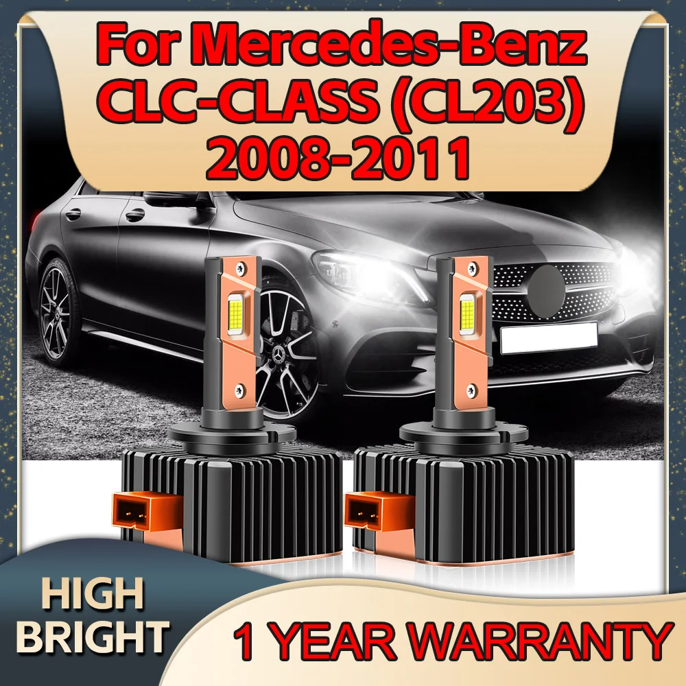 

2pcs 110W D1S LED Headlight Car Canbus Bulb 60000LM Super Bright For MERCEDES-BENZ CLC CLASS CL203 2008 2009 2010 2011