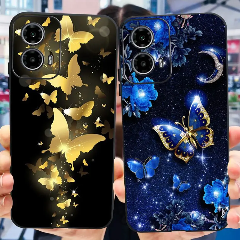 Cute Love Pattern Soft Silicone Phone Case - Stylish & Durable Back Cover