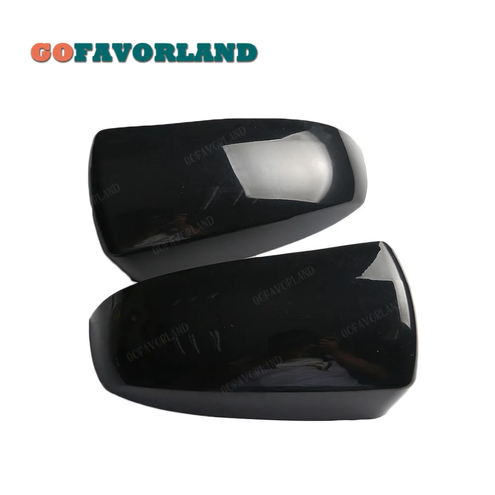 

Left Right Pair Outside Rearview Mirror Cover Cap 51167180725 51167180726 For BMW X5 X6 E70 E71 E72 2007-2012