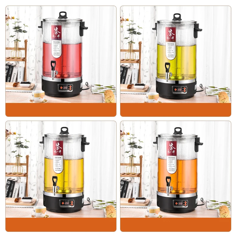 10L 20L Capacity Teapots Electric Kettle Smart Thermo Pot Coffee Water Boiler 220V Commercial Tea Infuser 4