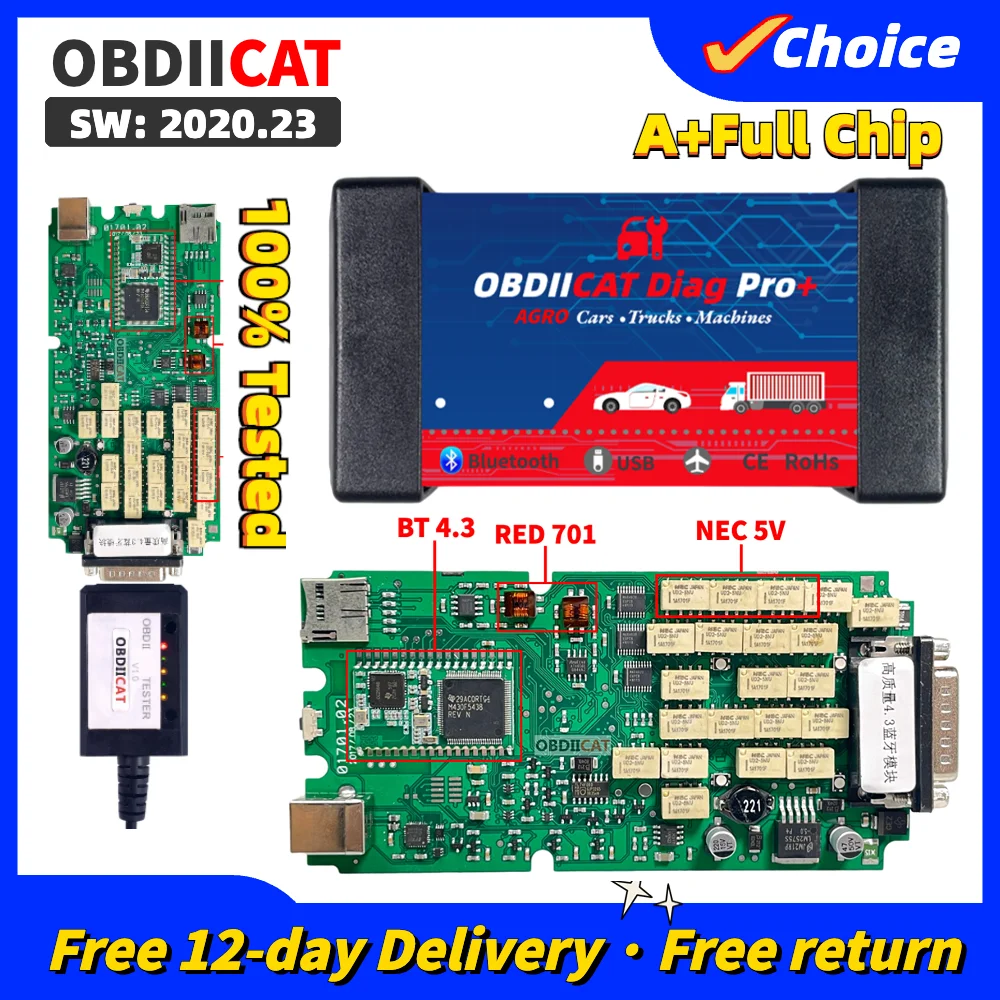 OBDIICAT-Diag-Pro-Multidiag-TCS-PRO-Single-PCB-2021-11-2023-23-Keygen ...