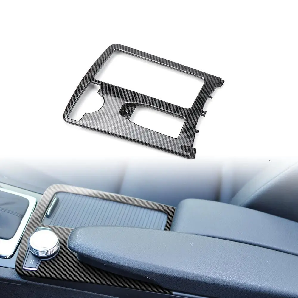 

Center Console Roller Blind Cover Central Storage Box Cover Armrest Box Cup Holder for Mercedes C-class W204/E-class W212/W207