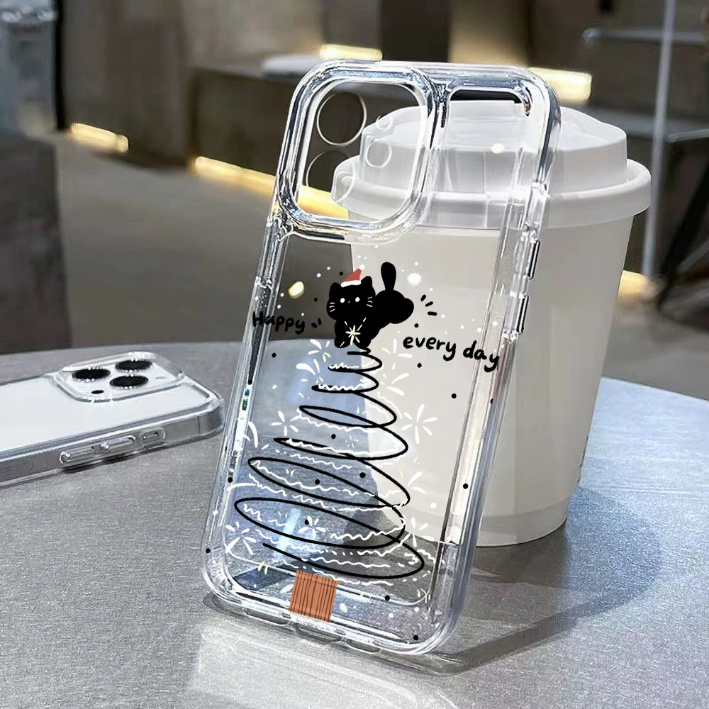Shockproof Transparent Silicone Phone Case