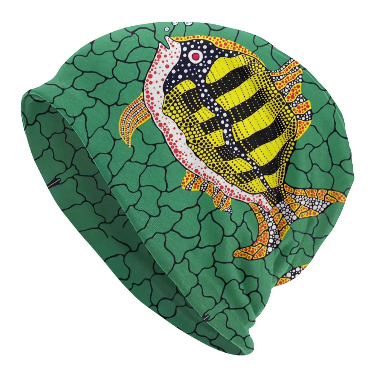 

Fashion Winter Warm Women Men Knit Hat Adult Unisex Yayoi Kusama Abstract Art Skullies Beanies Caps Bonnet Hats