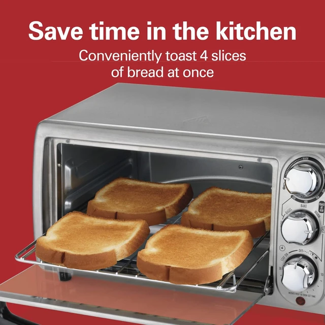 Toaster Oven, 8-Slice, Stainless Steel - AliExpress