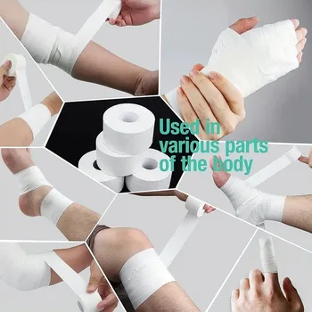 Professional Athletic Trainer Tape Sport Care Tape Sport Strapping Tape Non-stick Easy To Tear For Sports First Aid Injury Wrap - Image 6