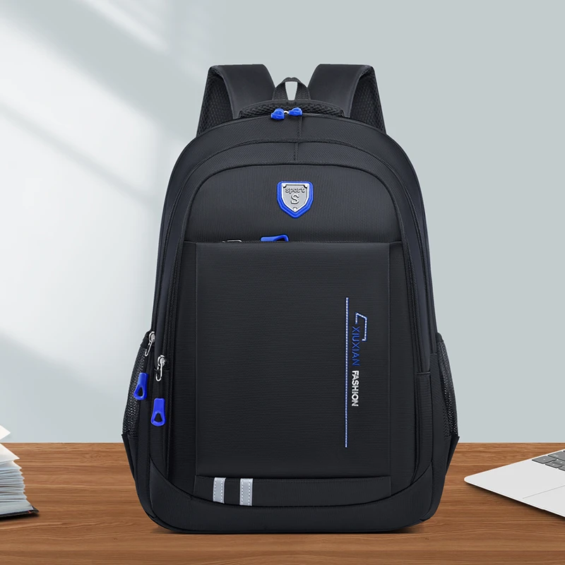 Wide shoulder strap saves effort and does not hurt the spine Multi Pocket large capacity backpack, scratch resistant fabric, spa