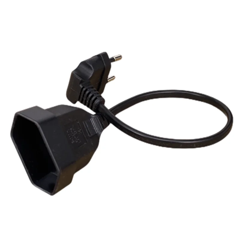 2 Prong Male to Female Power Extension Cord Cable for PC Computer PDU UPS 0.5M/1M/2M/3M/4M/5M