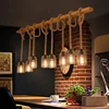 SAMAN American Country Pendant Lamp Retro Creativity Plant Music Restaurant Cashier Counter Bar Cafe Milk Tea Shop Chandelier 4