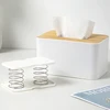 Tissue Dispenser Spring Support Automatic Lifting Spring Loaded Tissue Holder Easy Pick Up Tissue Container Suit for 90% Box 3