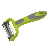 Portable Fruit and Vegetable Peeler, Stainless Steel Blades for Easy Cleaning, Efficient Kitchen Processing Tool 1