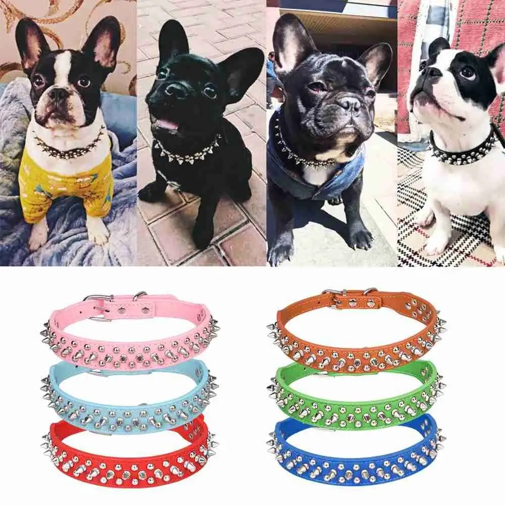 

Модное регулируемое ожерелье с шипами и защитой от укусов для собак ошейник для собак и кошек ювелирные изделия
