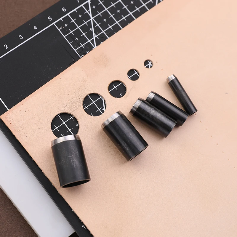 24/39/52 Pcs Sharp Hollow Punch Cutter Tools Kit Stainless Steel Leather Punching Die Cutting Mold Manual Hole Puncher Set leather hole puncher leather hole punch leather punch tool round hole punch cutter set hole punch cutter set round hole punch set