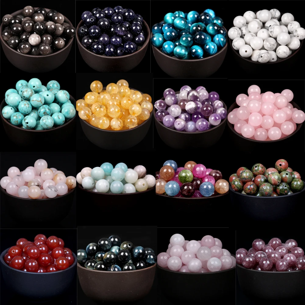 Natural Stone Beads Set 1