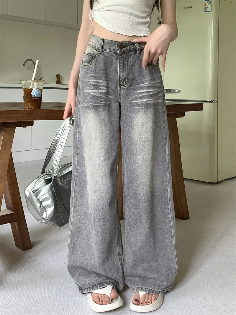 Women Streetwear Baggy 2000s Y2k Japanese American Vintage