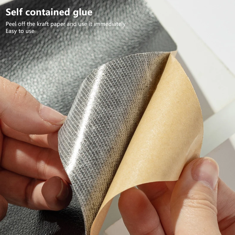 Leather Repair Patch Self Adhesive Leather Repair Kit Patch For Sofa Car Seat Sticker Design Diy Refurbishing Kit Fix Pu Artificial leather repair tape leather repair sticker leather patch leather repair leather repair material self adhesive leather sticker