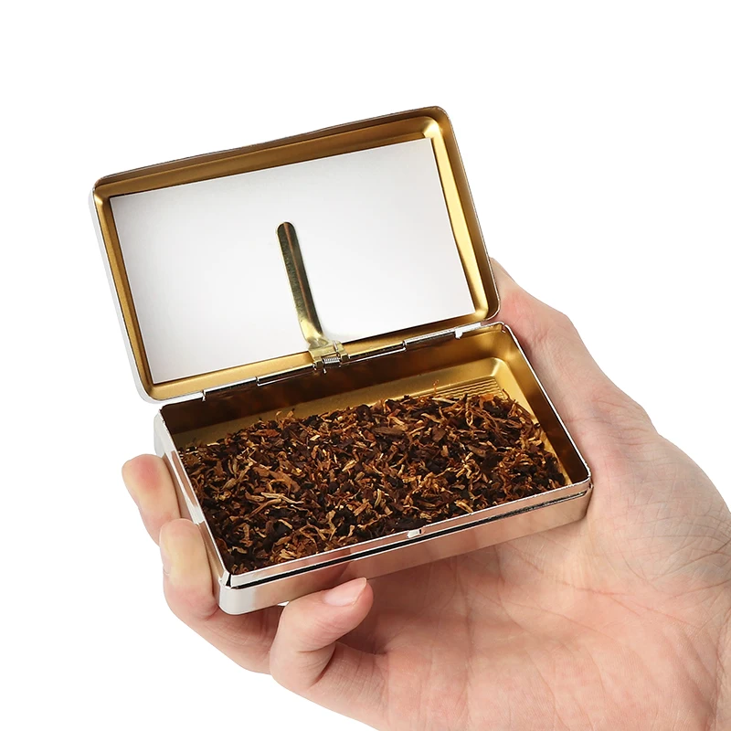 VintageMetalCigaretteCaseClassicDesignCigCaseFashionMenBoxGiftCigaretteAccessories
