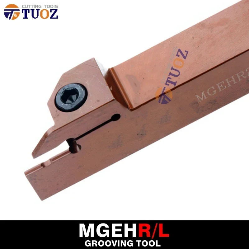 

MGEHR2525 MGEHL MGEHR 2525-1.5 2525-2 2525-2.5 2525-3 2525-4 2525-5 2525-6 25MM External Lathe Cutter Shank CNC Grooving Tool