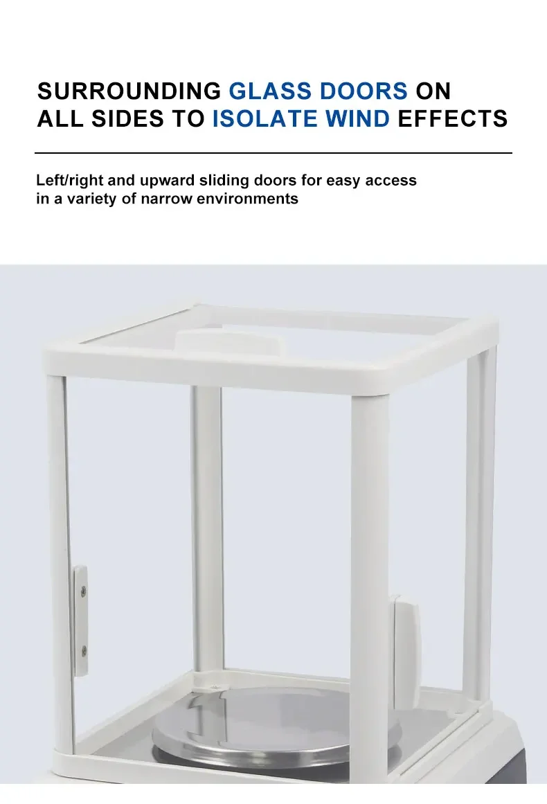 Lab Precision Analytical Balance Double-screen Display Precision Scale Jewelry D