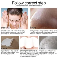 10PCS Nose Blackhead Remover Mask Deep Cleaning Shrink Pore Acne Treatment Mask 2