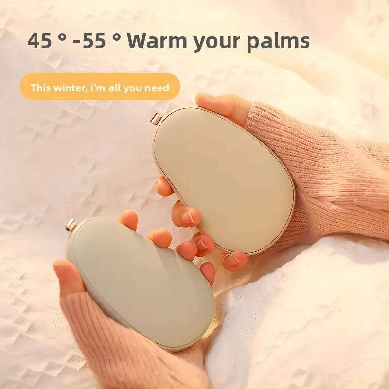 Charging Hand Warmer 2-In-1 USB Mini Portable Heating Hand Warmer, Hand Warmer Egg Power Bank Warm Your Hands In Winter