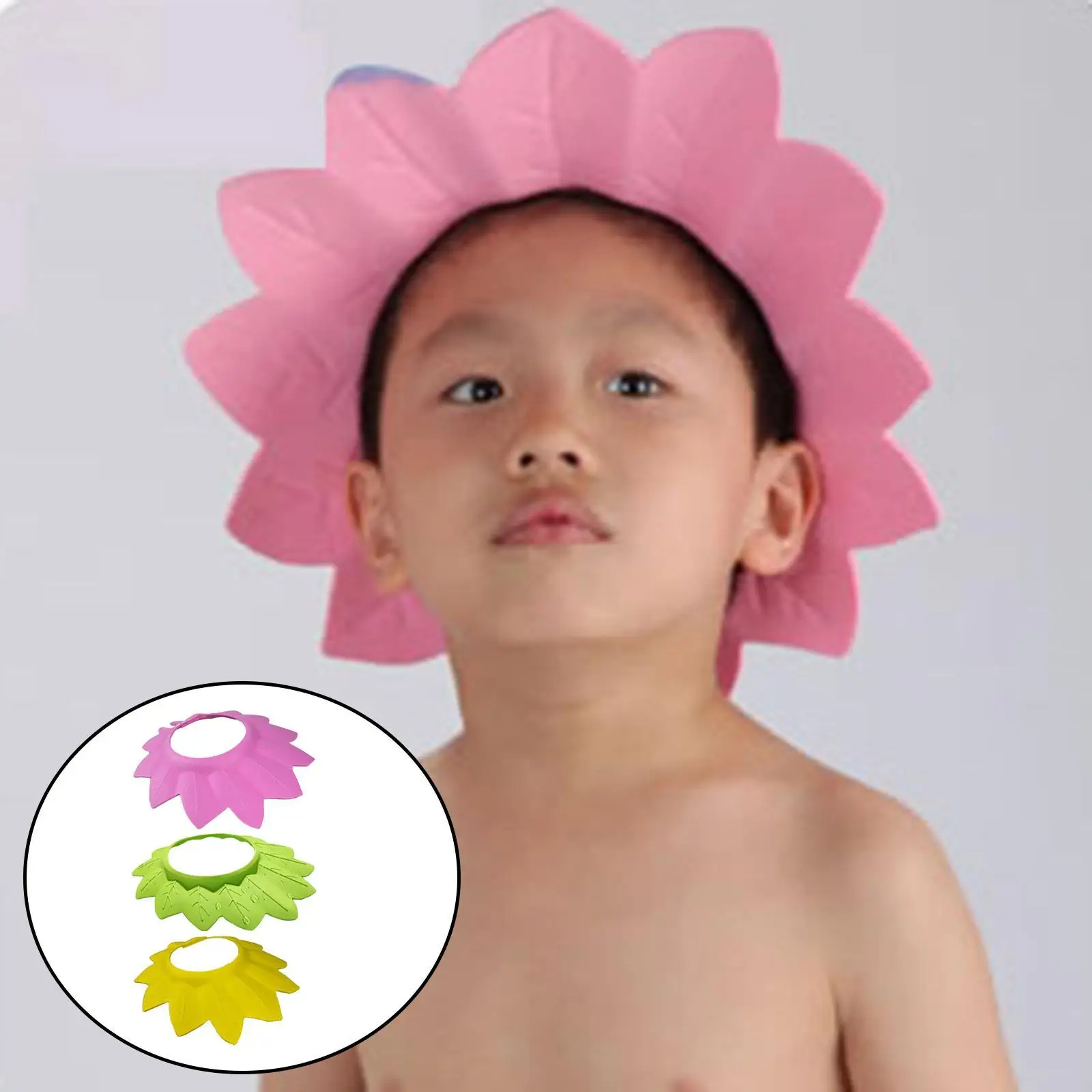 Shampoo Adjustable Waterproof Shower Hat Visor Hair Washing Ear Bathing