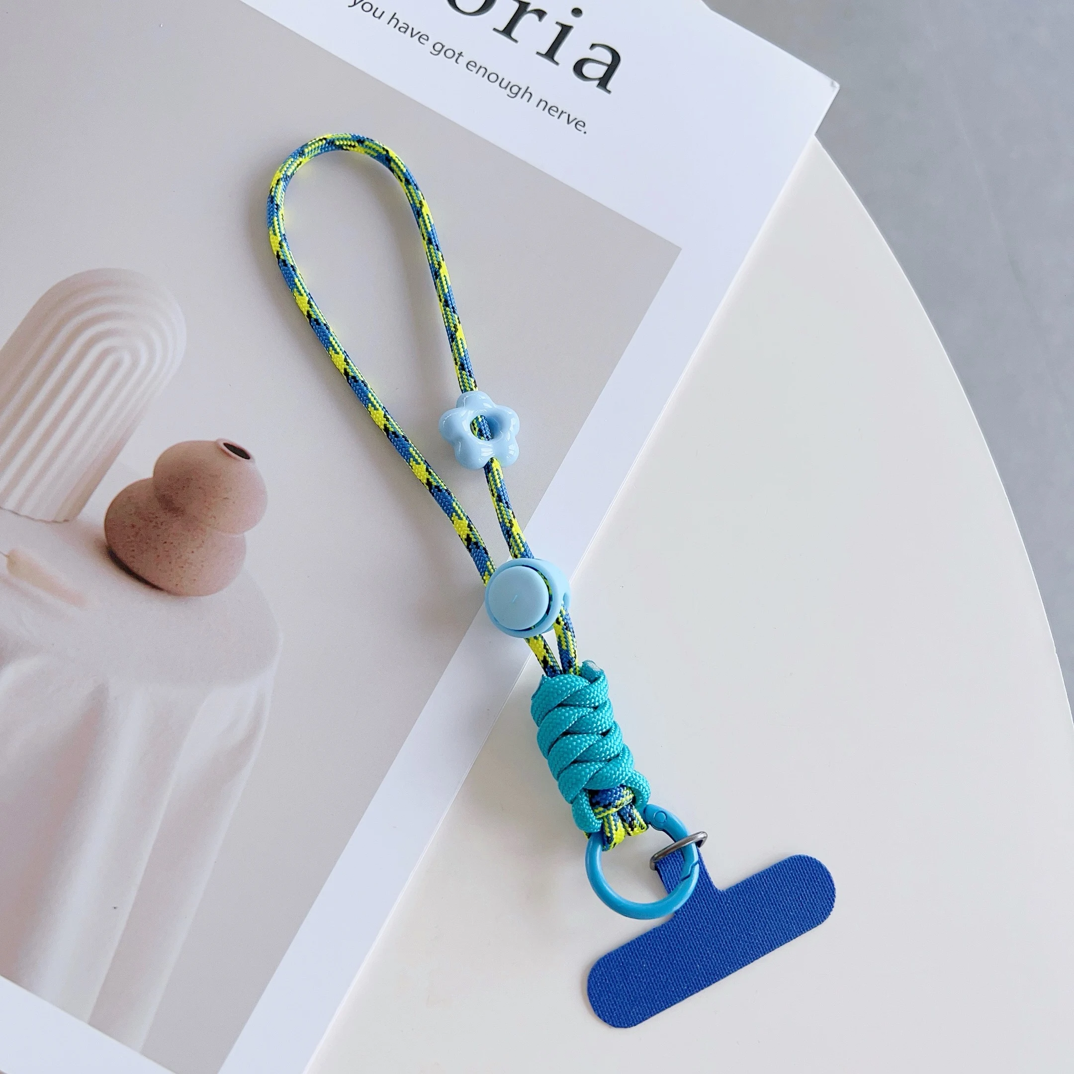 Elegant & Versatile Phone Wrist Lanyard Strap - Adjustable & Anti-Loss Design