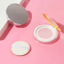 5g Cosmetic Container Powder Case Portable Travel Size Loose Powder Compact Container With Mirror Reusable
