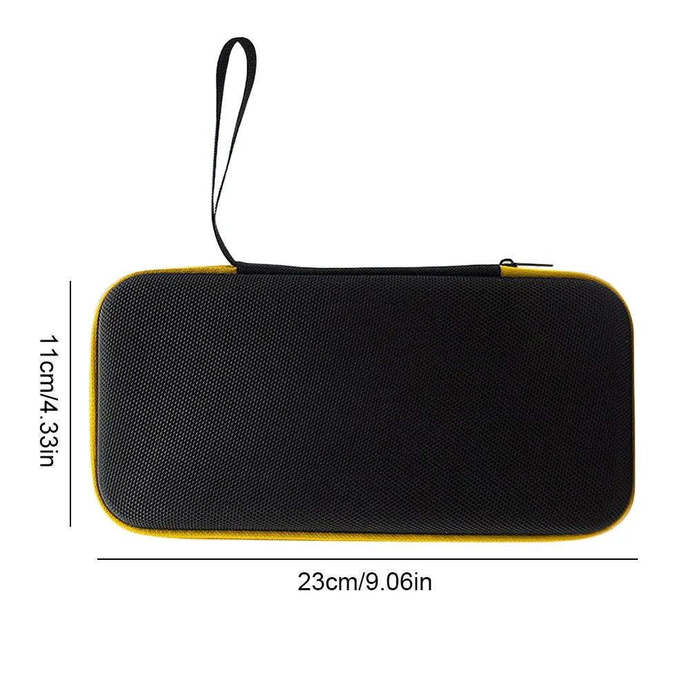 Black Oxford Cloth Shockproof Travel Case for Handheld Game Consoles