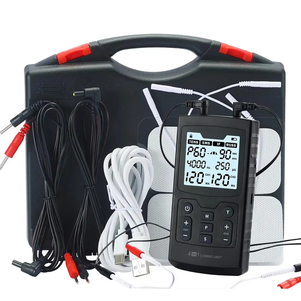 Stimolatore elettrico per terapia fisioterapica muscolare - immagine 6