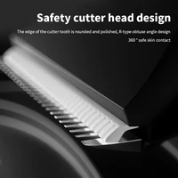 WAIKIL New Men's Professional Barber Multi functional Electric Pusher Trimmer USB Charging Digital Display Repair Machine 2