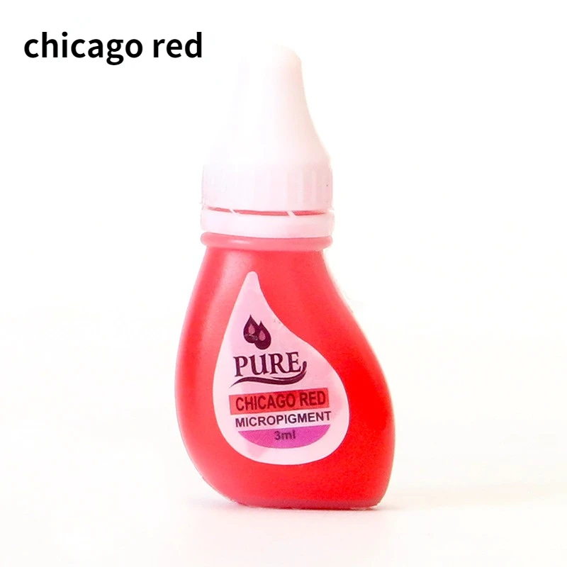 Tattoo Ink Pigment 1Pc 28 color Semi Permanent Makeup Eyebrow Ink Lips Eye Line Tattoo Color Microblading Pigment 3ML tattoo ink,tattoo ink pigment