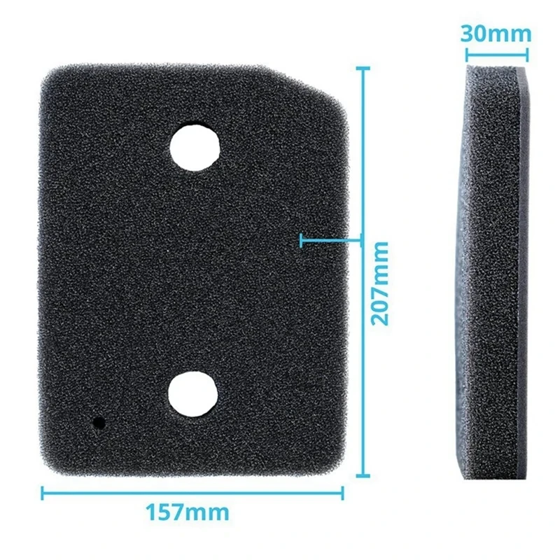 8Pcs Tumble Dryer Foam Filter For Miele 9164761 Dryer Heat Pump Dryer,Sponge Filter Mat Condensed Lint