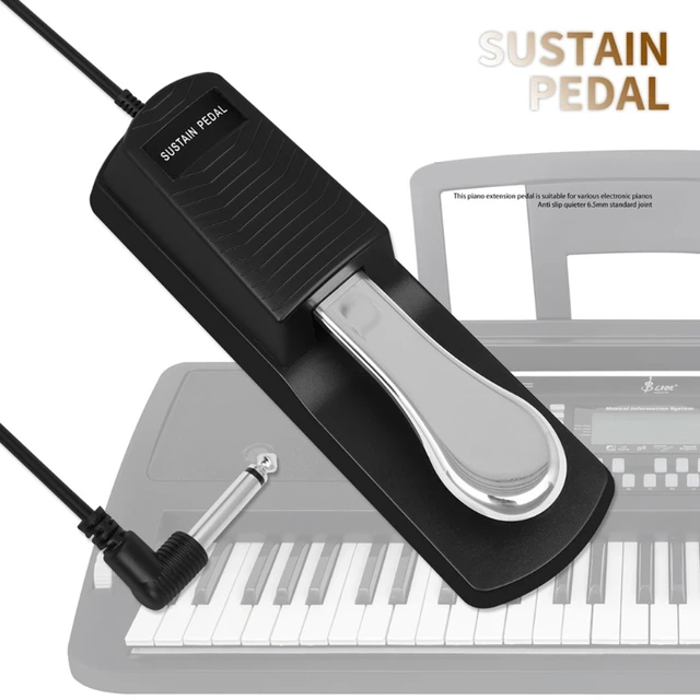 Piano Sustain Pedal Midi Synthétiseur Pédale Pédale Instrument Accessoires