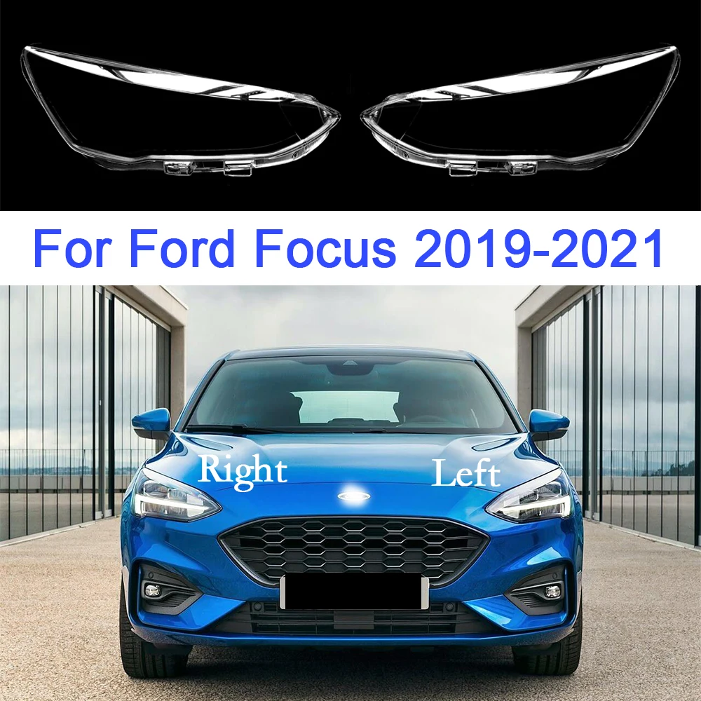 Copertura Del Faro Per Ford Focus 2019 2020 2021 Paralume Trasparente Guscio Del Faro Sostituzione Faros Lens Accessori Per Auto