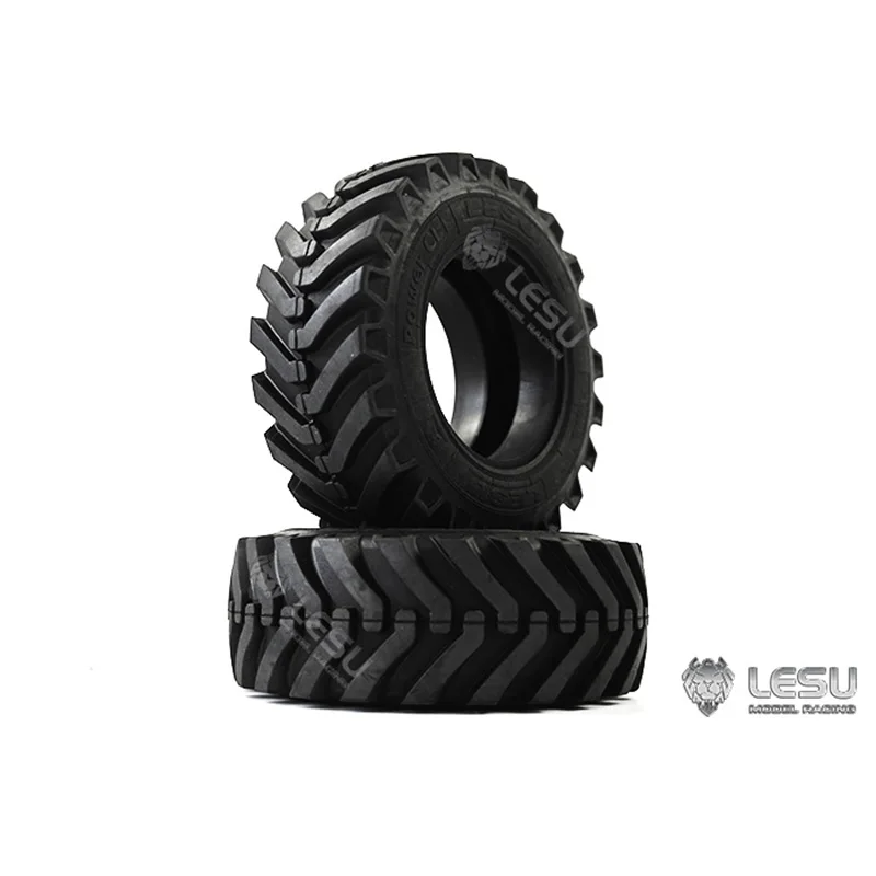 

LESU Rear Rubber Tires for 1/14 Bl71 Backhoe Loader Hydraulic RC Excavator Model Accessories Toys for Boy Th22429-Smt3