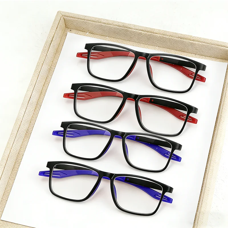 Stylish Unisex Blue Light Blocking Reading Glasses - Lightweight with Various Strength Options
