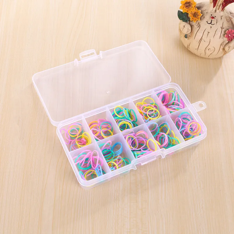 

10 Grid 15 Grid 24 Grid Transparent PP Plastic Box Sorting Parts Storage Box Jewelry Element Fishing Gear Storage Box