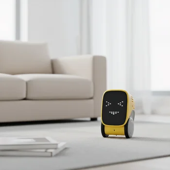 Robot intelligente programmabile per bambini con rilevamento delle espressioni, funzione touch, apprendimento precoce e ornamenti per il canto