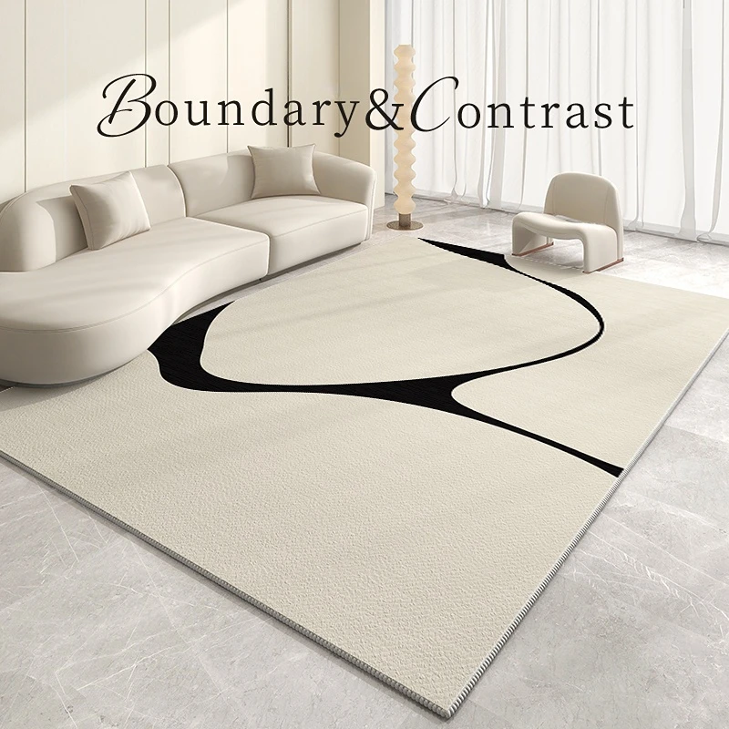 Light Luxury Living Room Decoration Plush Rug Cream Style Rugs for Bedroom Home Fluffy Soft Mat Cloakroom Large Area Carpet 3