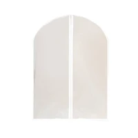 Clothing Dust Cover Transparent Thickened Washable Dust Bag PEVA Household Dust Cover Coat Suit Cover Hanging Pocket 1