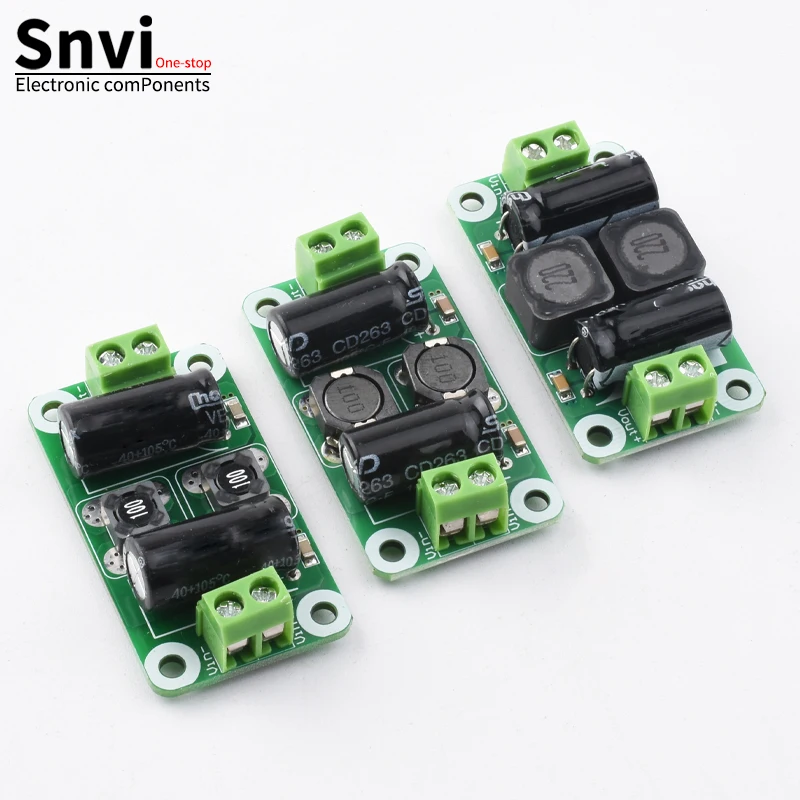 DC Power Filter Board 0-25V/0-50V 2A/3A/4A Klasse D Power verstärker Modul Interferenz Unterdrückung Board EMI Unterdrückung