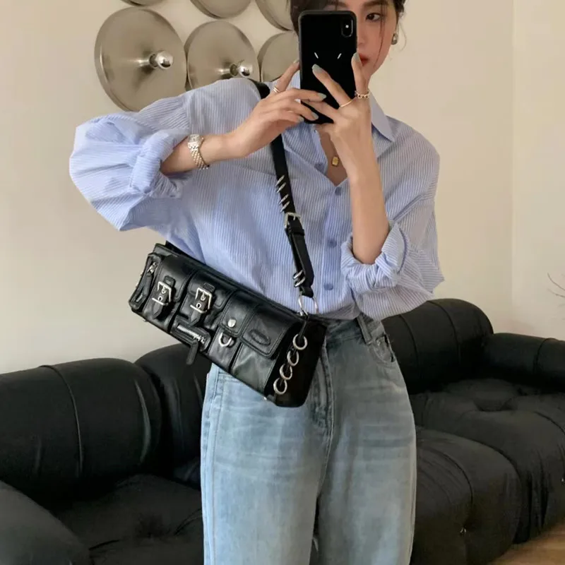 Underarm Bag Women's Bag 2023 French Niche Bag Western Style New Trendy Fashion Portable All-match Ins Shoulder Bag Handbags