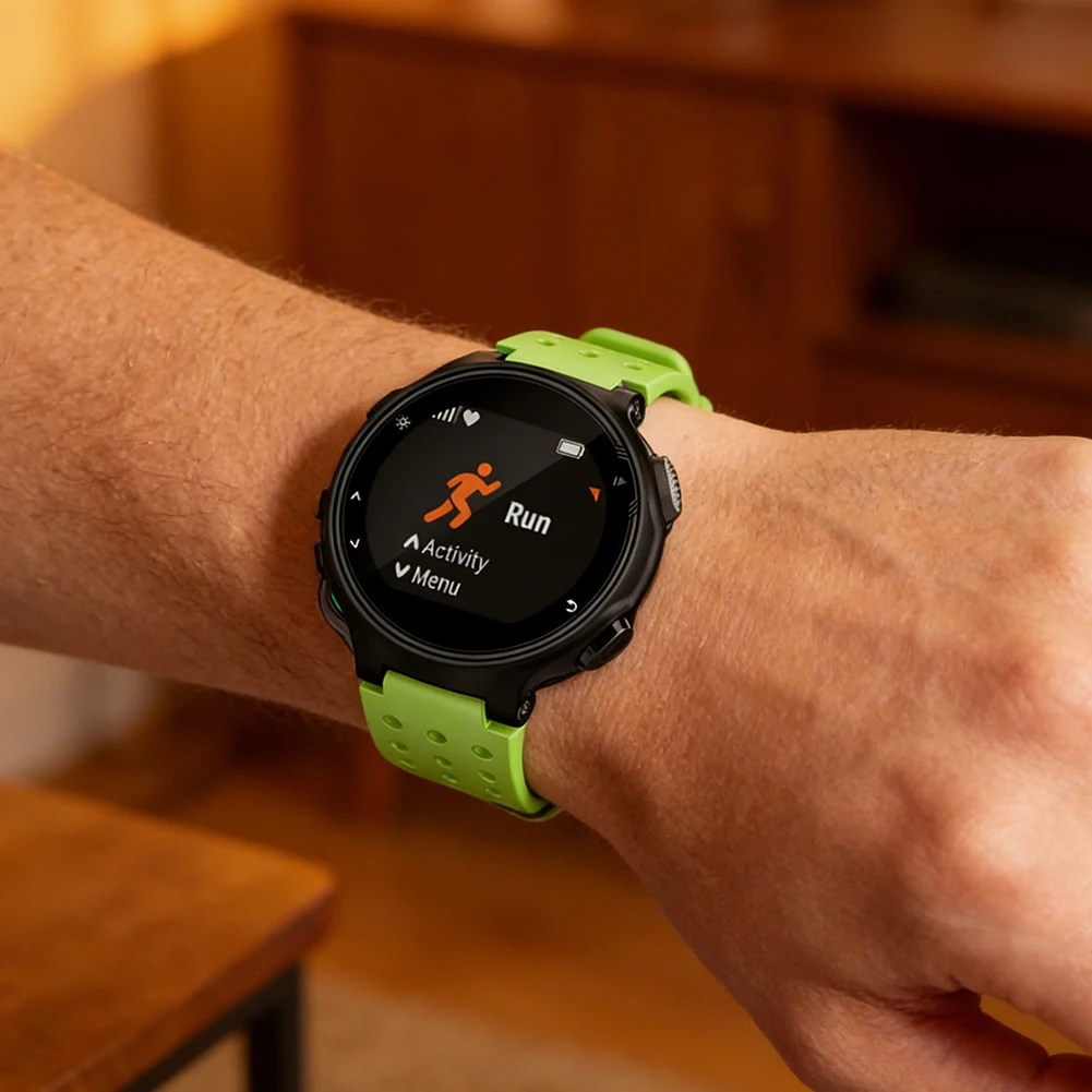 Premium Silicone Watch Band with Tool - Wear Resistant Replacement Strap