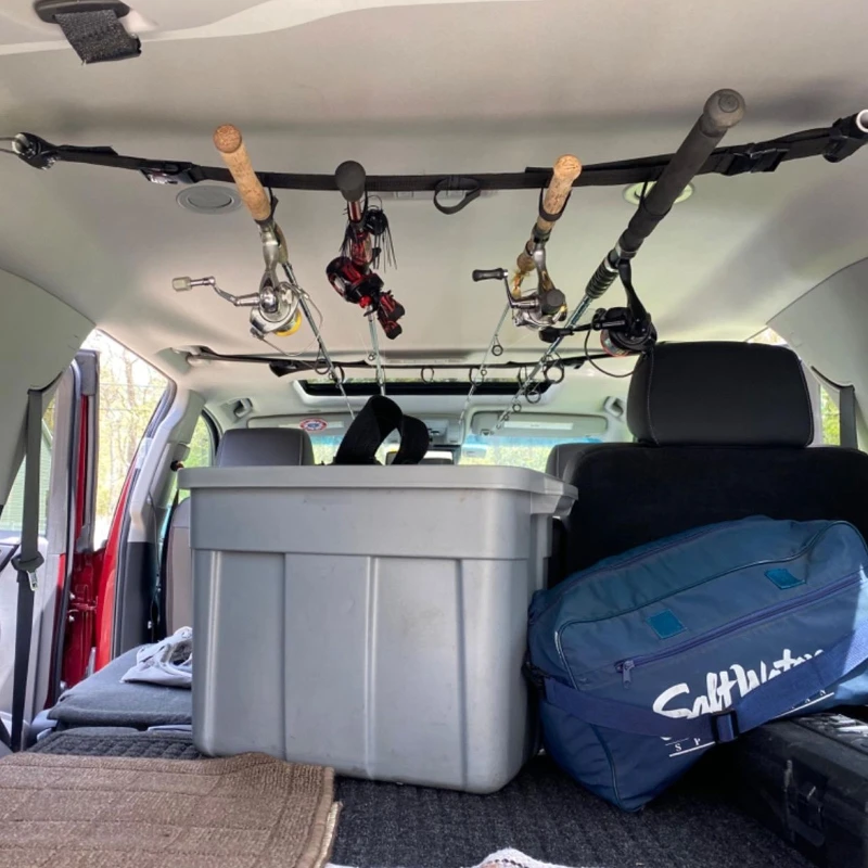 Vehicle Car Fishing Rod Holder Carriers For Car,22cm Length Easy