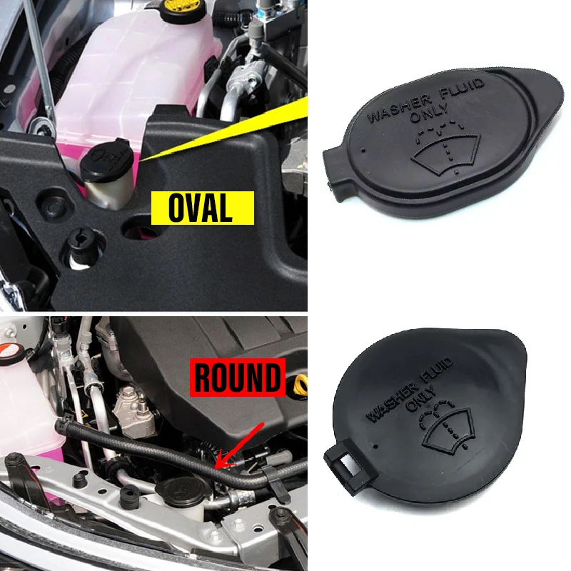 Car Windshield Washer Tank Cap for Toyota Corolla, Vios, Yaris, RAV4, Highlander, Venza