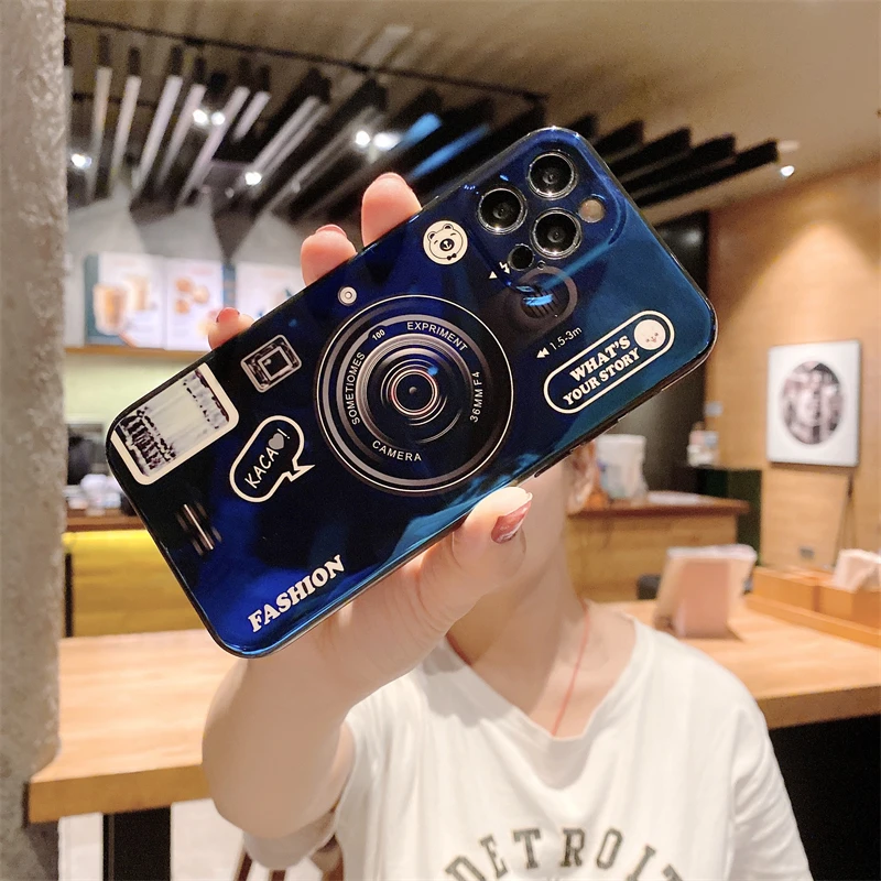 samsung silicone cover Vintage Camera Ốp Lưng Dành Cho Samsung Galaxy Samsung Galaxy A02s A03s A01 A03 Core A12 A22 A32 A42 A52s A72 A82 A13 A33 a53 A73 Pop Giá Đỡ Bìa Mềm cute phone cases for samsung 