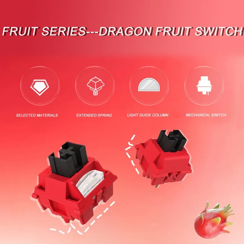 Otume Dragon Fruit Switch V3 Linear Switches Pok Axis Diy